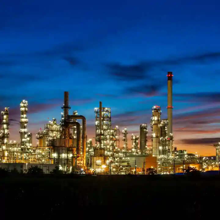 Oil refinery
